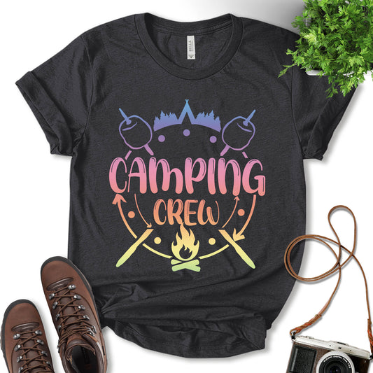 Camping Crew Shirt, Camping Shirt, Vacation Shirt, Nature Lover, Adventure Lover, Outdoor Lover Shirts, Gift For Camper, Unisex T-shirt
