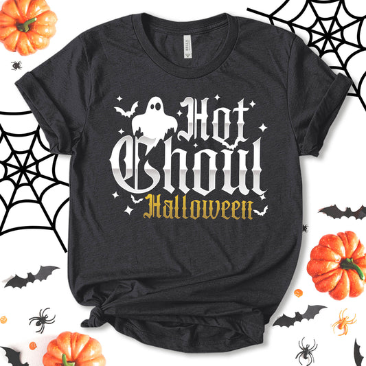 Hot Ghoul Halloween Shirt, Ghost Shirt, Funny Halloween Shirt, Halloween Shirt, Party Shirt, Halloween Tee, Holiday Shirt, Unisex T-shirt