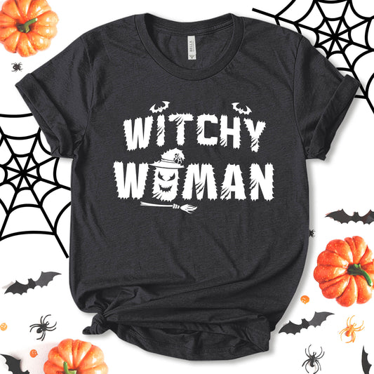 Witchy Woman Shirt, Witch Shirt, Funny Halloween Shirt, Fall Shirt, Party Shirt, Pumpkin Shirt, Halloween Tee, Holiday Shirt, Unisex T-shirt