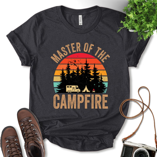 Camp Hair Don't Care Shirt, Glamping Shirt, Camping Outfit, Hiking Shirt, Outdoor Shirt, Nature Lover, Adventure Lover, Camp Lovers Gift, Unisex T-Shirt
