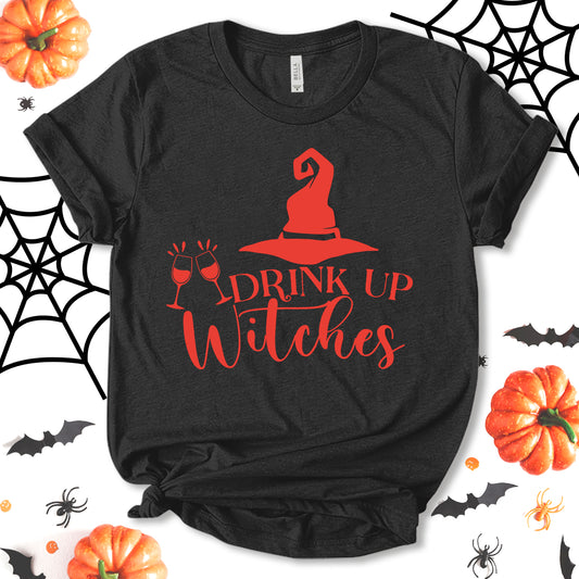 Drink Up Witches Shirt, Witch Shirt, Funny Halloween Shirt, Halloween Shirt, Party Shirt, Pumpkin Shirt, Halloween Tee, Holiday Shirt, Unisex T-shirt