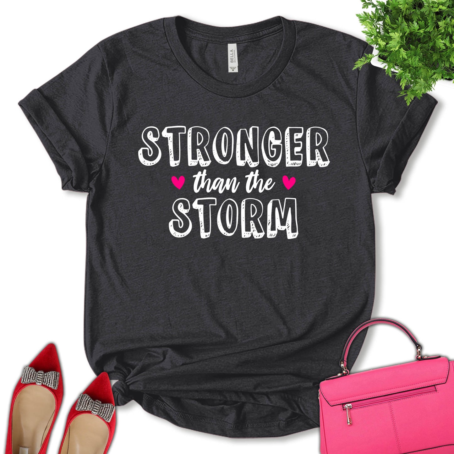 Stronger Than The Storm Shirt, Strong Women Shirt, Women Rights Shirt, Feminist Shirt, Empower Women Shirt, Girl Power Shirt, Pro Choice Shirt, Women's Day Shirt, Unisex T-shirt