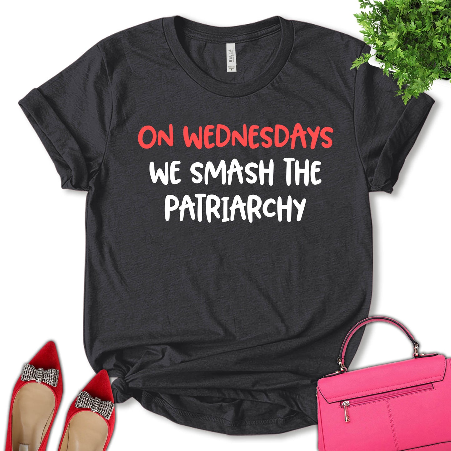 On Wednesdays We Smash The Patriarchy Shirt, Equal Rights Shirt, Women Rights Shirt, Feminist Shirt, Empower Women Shirt, Equality Shirt, Pro Choice Shirt, Women's Day Shirt, Unisex T-shirt