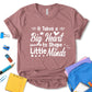 It Takes A Big Heart To Shape Little Minds Shirt, Teacher Appreciation Shirt, Funny Teacher Shirt, Teacher Shirt, School Shirt, Preschool Teacher Shirt, Gift For Teacher, Unisex T-shirt